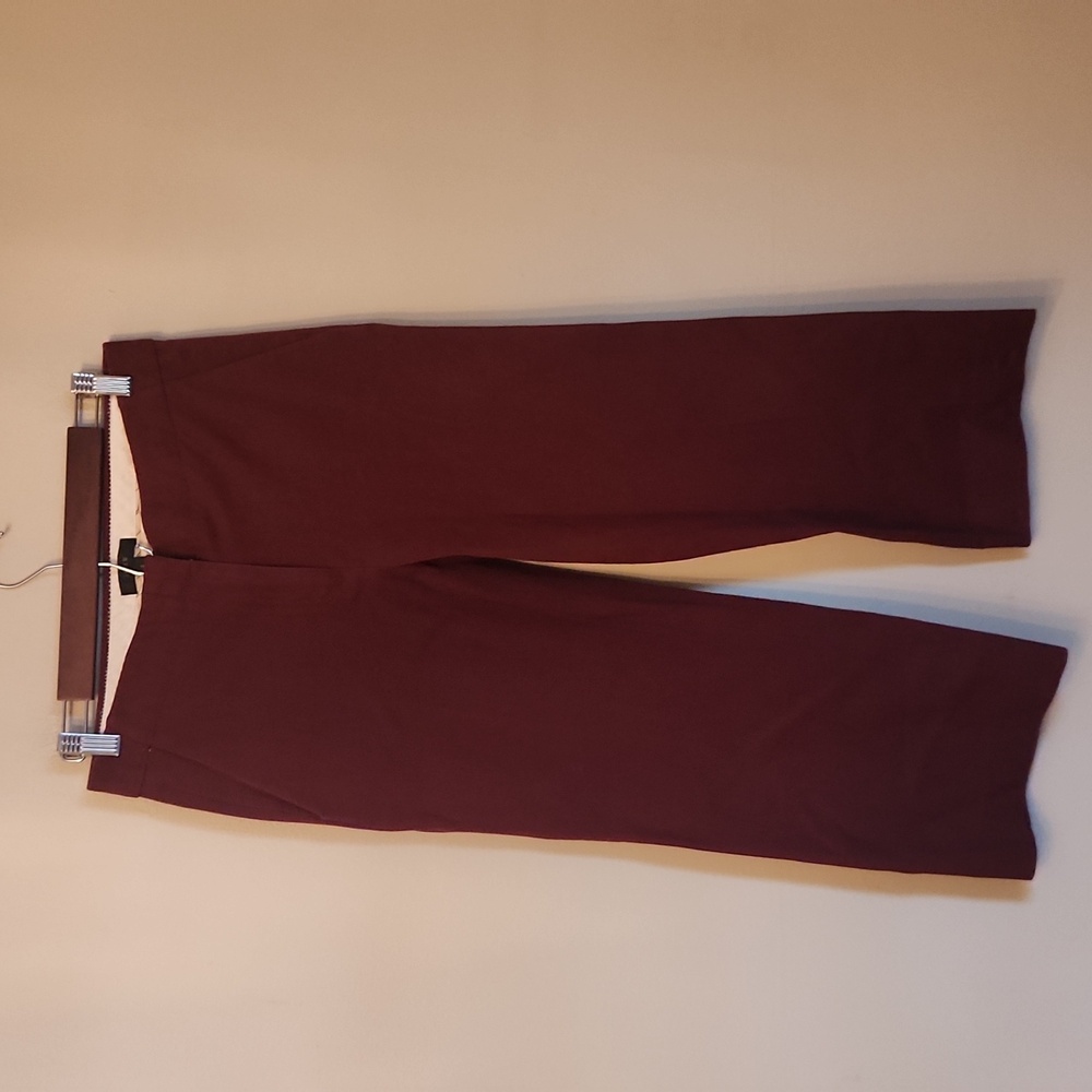 J.Crew Burgundy Patio Pant SIZE 2